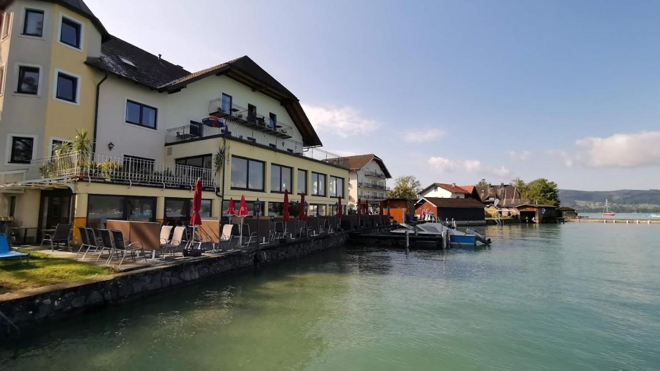 Gasthof Mit Seeterasse & Appartements Zur Landeroith Weyregg am Attersee Zewnętrze zdjęcie