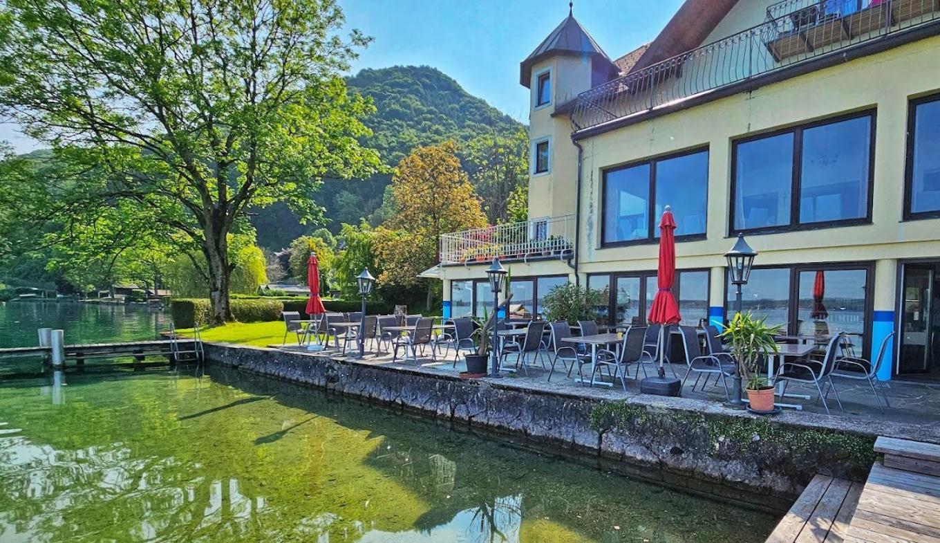 Gasthof Mit Seeterasse & Appartements Zur Landeroith Weyregg am Attersee Zewnętrze zdjęcie